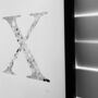 'Letter X' Linear Illustration Print, thumbnail 1 of 7