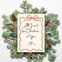 A4 Romantic, Christmas Art Print, All I Want For Christmas Is You, thumbnail 4 of 5