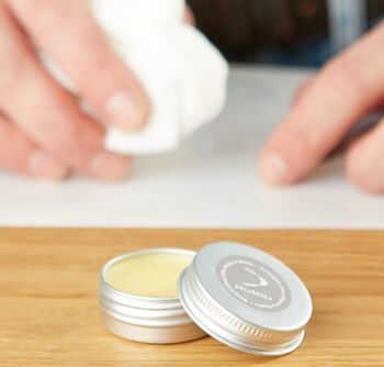 Personalised Triple Egg Cup In Solid Oak, 5 of 6