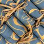 Blue And Gold Hand Marbled Christmas Crackers, thumbnail 3 of 10