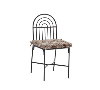 Arched Back Iron Chair, 2 of 3