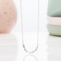 Personalised Curve Necklace, thumbnail 8 of 11