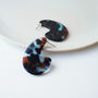 Coral Teardrop Earrings, thumbnail 4 of 7