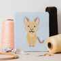 Cat Counted Cross Stitch Kit For Children, thumbnail 1 of 3