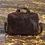 Genuine Leather Briefcase, thumbnail 1 of 12