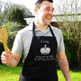Personalised 'King Of The BBQ' Apron, thumbnail 3 of 7