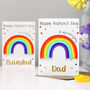 Rainbow Relation Father's Day Card, thumbnail 1 of 11