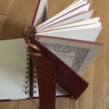 'Barnaby Rudge/Edwin Drood' Upcycled Notebook, 2 of 4