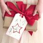 Personalised Believe Large Gift Tag, thumbnail 1 of 3