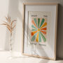'Enjoy The Little Things' Graphic Print, thumbnail 3 of 5