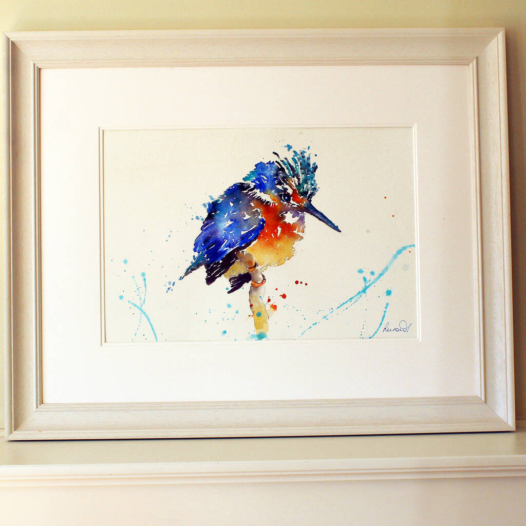 Kingfisher Painting, 1 of 2