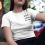 'It's Ok Not To Be Ok' Quote Cotton T Shirt, thumbnail 3 of 6