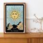 The Sun Tarot Card Premium Art Print, thumbnail 4 of 5