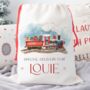 Special Delivery Train Christmas Sack, thumbnail 1 of 2