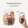 Personalised Dad Portrait, Custom Gift For Dad, thumbnail 6 of 8