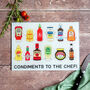 Funny Condiments Chopping Board, thumbnail 1 of 6