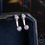 Sterling Silver Purple Opal Ear Jacket, thumbnail 1 of 10