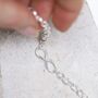 Sterling Silver Infinity Bracelet, thumbnail 5 of 9