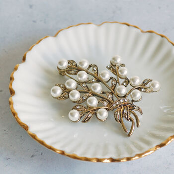 Vintage Style Bouquet Brooch, 2 of 6