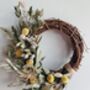 Dried Flower Spring Wreath, thumbnail 3 of 4