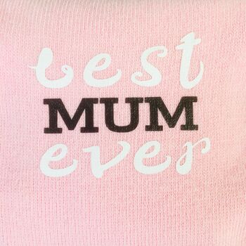 'Best Mum Ever' Birthday Socks ~ Boxed, 6 of 6