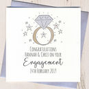 Personalised Engagement Card By Eggbert & Daisy | notonthehighstreet.com