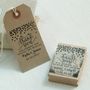 Hearts Design Wedding Favour Stamp, thumbnail 3 of 4