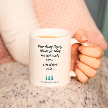 'Funty, Like A Normal Aunty But More Fun' Aunty Mug, 3 of 8