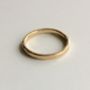 9ct Yellow Solid Eco Gold 'Engagement Promise' Ring, thumbnail 2 of 3