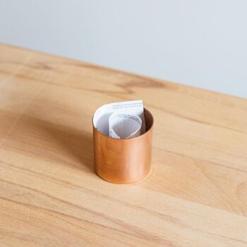 Handmade Copper Multi Purpose Desk Organizer, 2 of 2