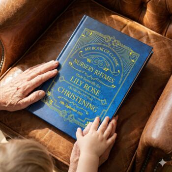 Christening Gift For Boys, Girls. A Personalised Rhymes Book, 10 of 10