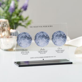 Personalised Family Memorable Dates Star Map Gift, 7 of 12
