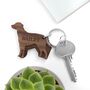 Personalised Dog Breed Keyring, thumbnail 1 of 9