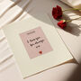 Personalised Love Notes Print, thumbnail 8 of 12