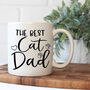 Cat Dad Coffee Mug | Personalised Fathers Day Gift, thumbnail 2 of 3