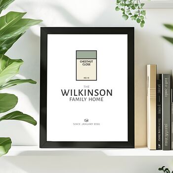 Monopoly Inspired, Personalised Family Name Print, 4 of 10