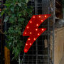 Red Lightning Bolt LED Light, thumbnail 2 of 6