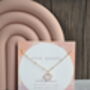 Rose Quartz And Amehtyst Natural Stone Necklace, thumbnail 4 of 6