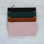 Personalised Leather Zipped Multipurpose Purse, thumbnail 4 of 11