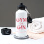 Personalised Funny Gin Water Bottle, thumbnail 1 of 10