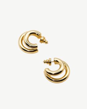 Double Hoop Earrings, 4 of 4