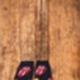 The Stones Tongue Out Socks – Handcrafted Gift Box, thumbnail 2 of 7