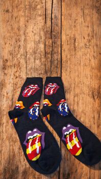 The Stones Tongue Out Socks – Handcrafted Gift Box, 2 of 7