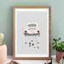 'Happily Ever After' Personalised Wedding Print, thumbnail 2 of 6