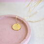 Personalised Birth Flower Necklace, thumbnail 3 of 12