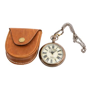 Personalised The Kensington Pocket Watch With Case, 5 of 12