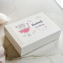 Personalised Princess Ballerina Wooden Jewellery Box, thumbnail 1 of 6