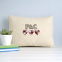 Personalised Couples Initials Cushion Gift, thumbnail 2 of 12