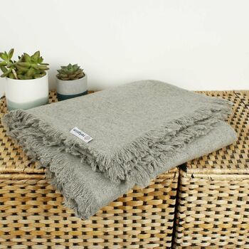 Respiin Recycled Wool Throw, 11 of 12