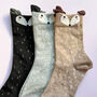 Fox In A Box Three Pairs Of Socks Gift Set, thumbnail 4 of 7